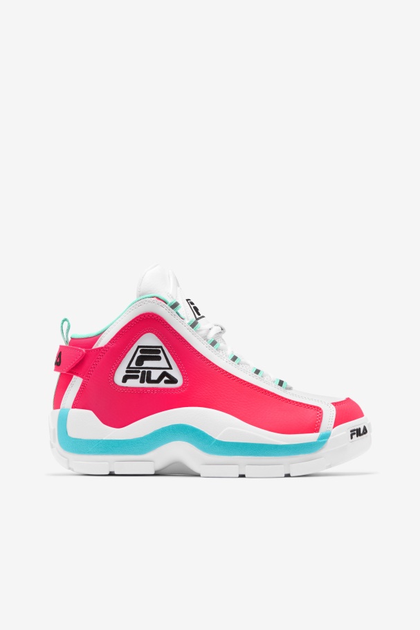Feminino Grant Hill 2 Branco/rosa Diva/azul Fila