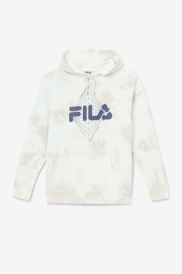 Moletom Com Capuz Fila Stone/navy Moshi