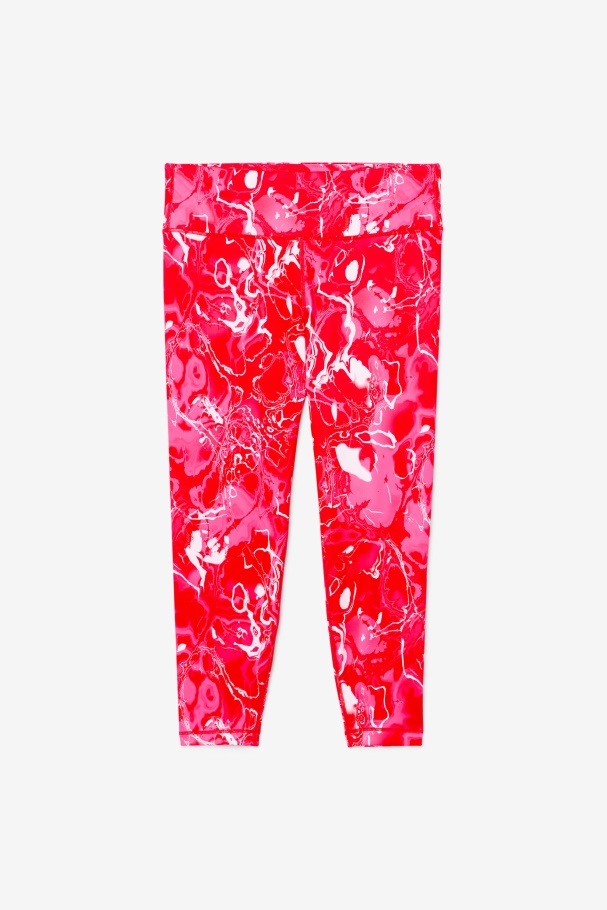 Leggings 7/8 Elegantes Fila Forza Mármore Rosa