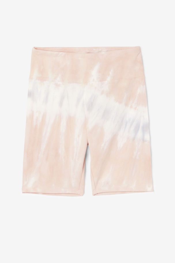 Fila Gardenia/branco/bloco Belga Taima Tie Dye Bike Short