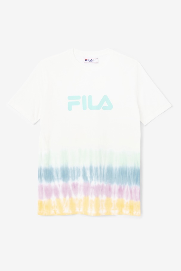 Camiseta Tie Dye Fila White Tie Dye