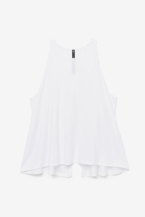 Regata Branca Fila Fi-lux Aberta Nas Costas