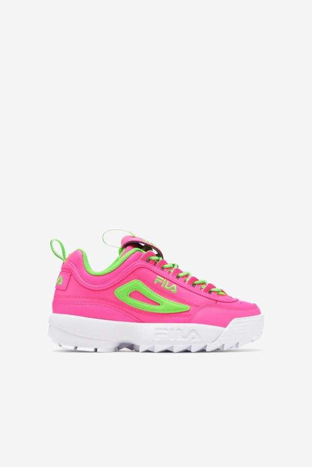 Rosa/verde/branco Disruptor Infantil 2 Premium Fila