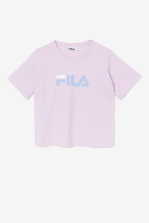 Orquídea/azul/branco Chá Fila Tee