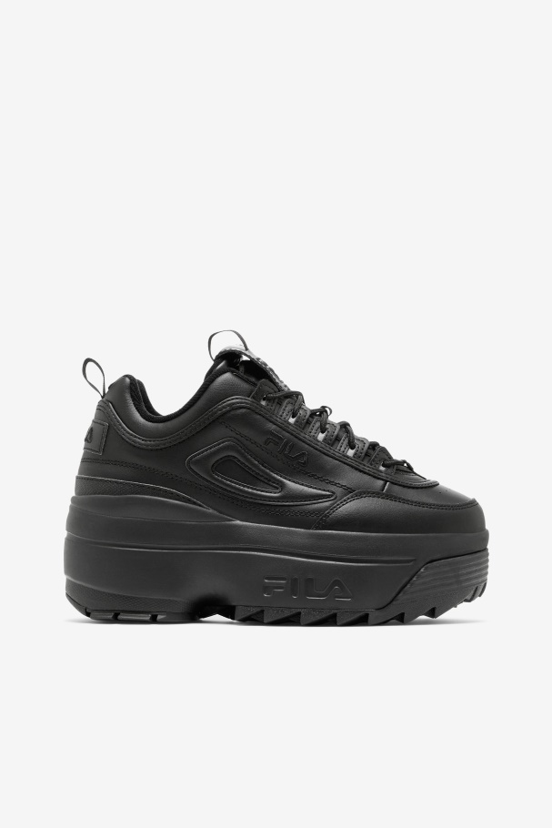 Fila Black Women's Disruptor 2 Wedge