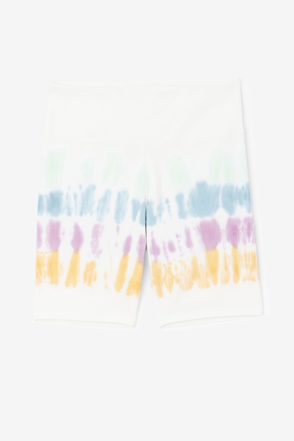Tie Dye Branco Fila Taima Tie Dye Bike Short
