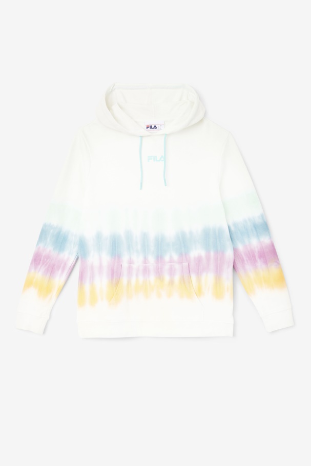 Aerolynn Tie Dye Moletom Branco Tie Dye Fila
