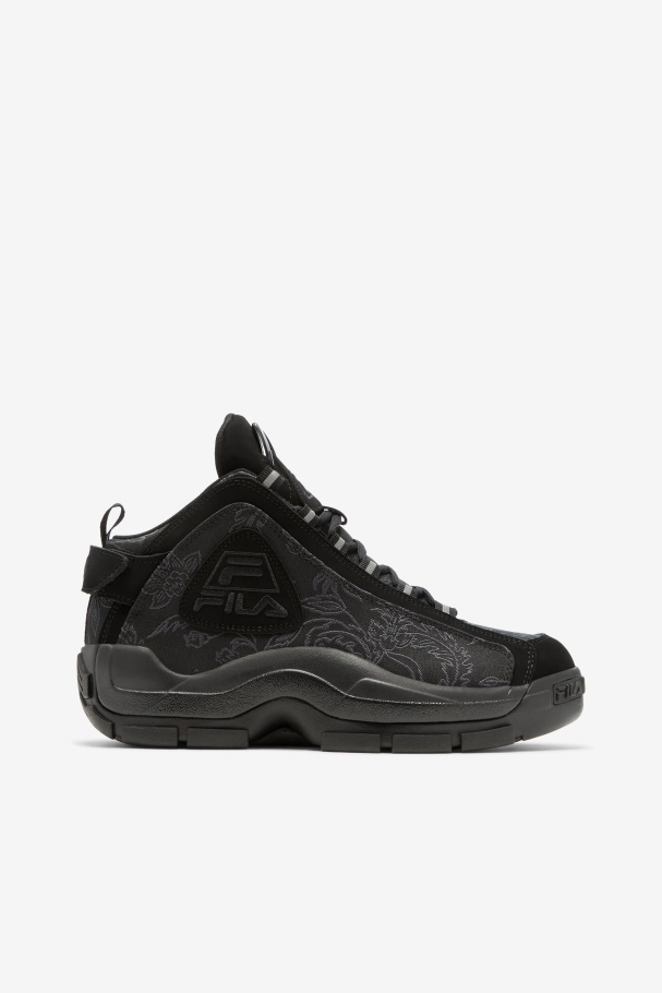 Grant Hill 2 Floral Jacquard Fila Feminino Preto