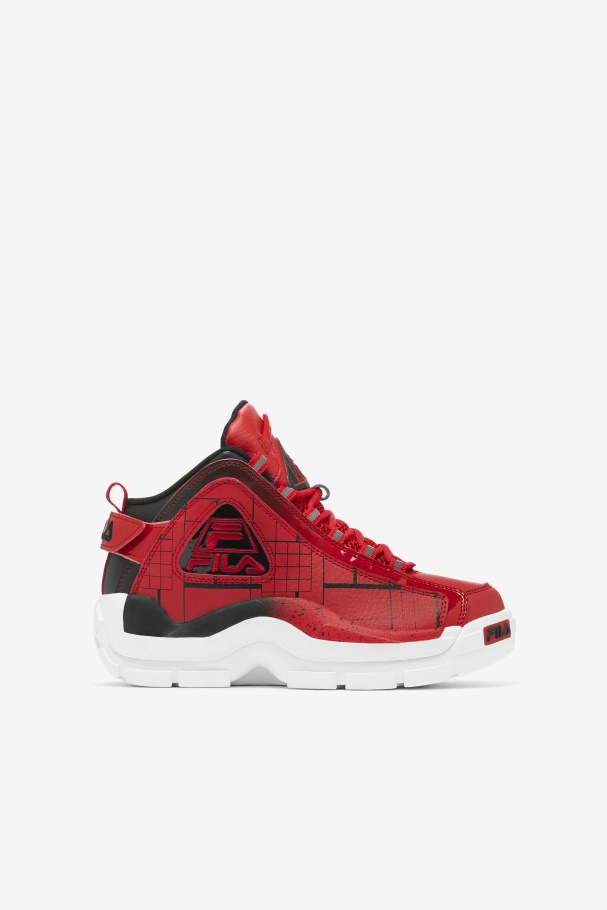 Little Kids' Grant Hill 2 Vermelho/branco/preto Fila
