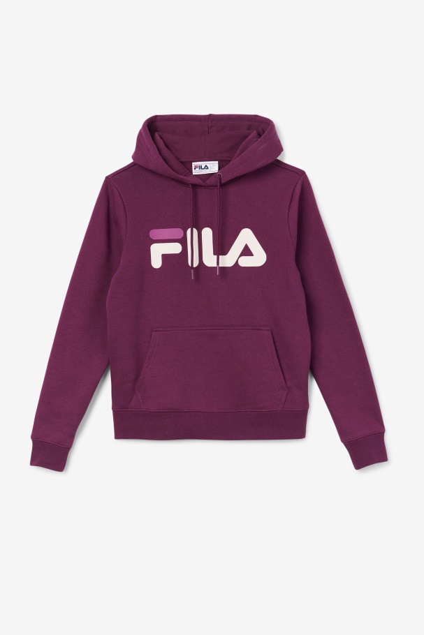 Lucy Hoodie Fila Uva Vinho/potpourri/rouge