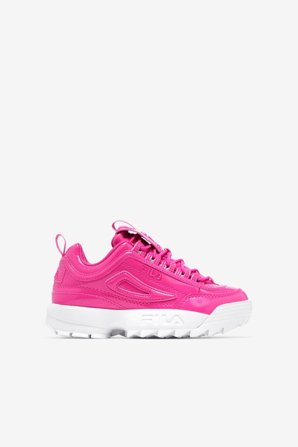 Roxo/iridescente/iridescente Para Crianças Grandes Disruptor 2 Premium Iri Fila