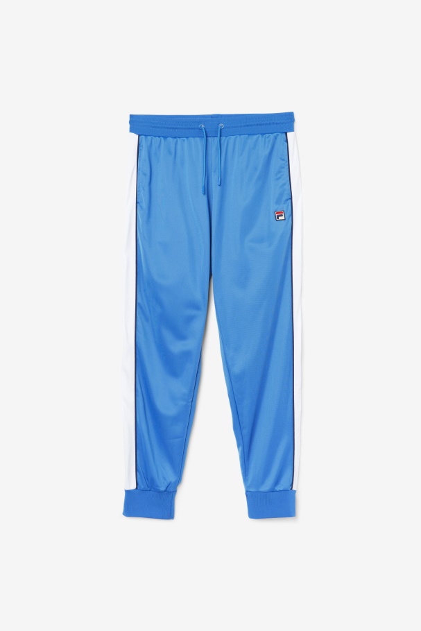Calça De Corrida Elijah Forte Azul/branco/marinho Fila