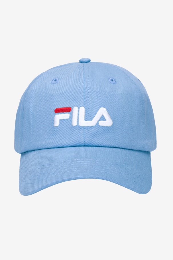 Boné De Beisebol Com Logo Bordado Fila Azul Centáurea