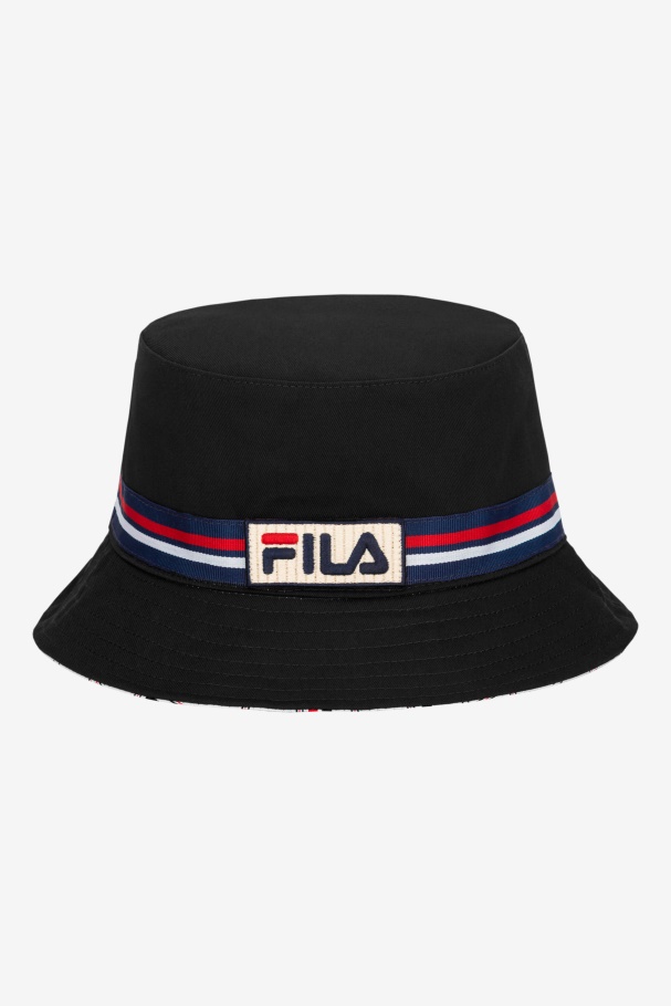Chapéu Bucket Reversível Fila Preto