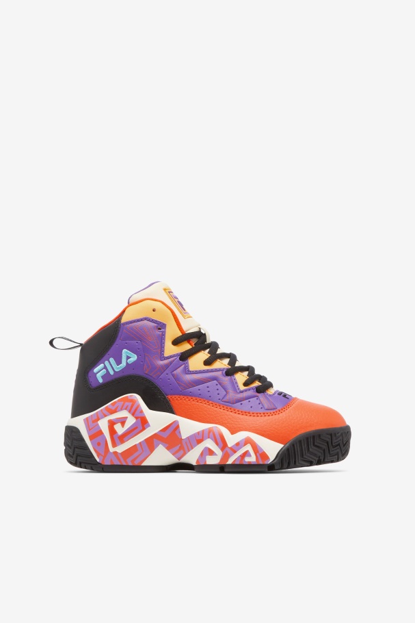 Fila Little Kids' Mb Laranja/roxo/vermelho Laranja