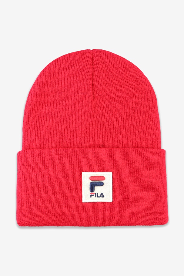 Gorro Com Punho Vermelho Fila