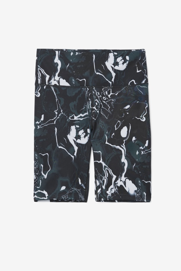 Forza 8" Bike Short Black Marble Fila
