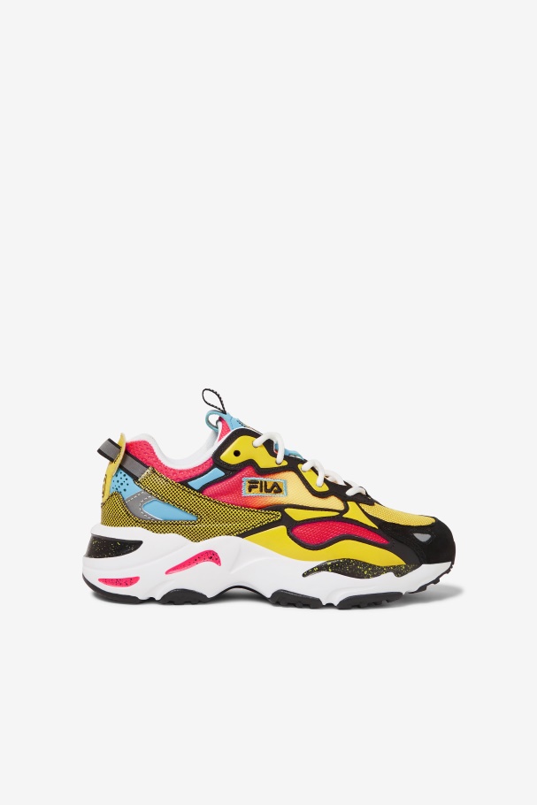 Ray Tracer Infantil Apex Fila Preto diva Rosa branco FILABBR2276 Fila tenis para homens mulheres e criancas em fila brasil Fila sapatos sao projetados para conforto e desempenho Fila kr5
