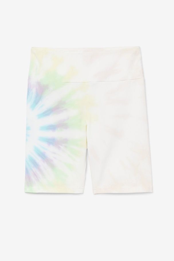 Taima Tie Dye Bike Short Fila Double Cream Tie Dye