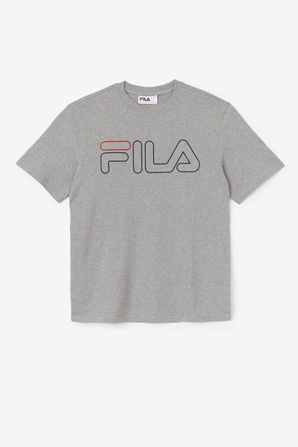 Fila Borough Tee Urze/marinho/vermelho
