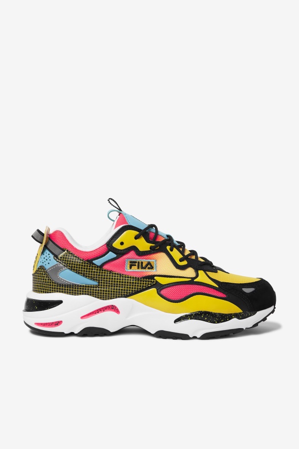 Ray Tracer Masculino Apex Preto/rosa Profundo/branco Fila