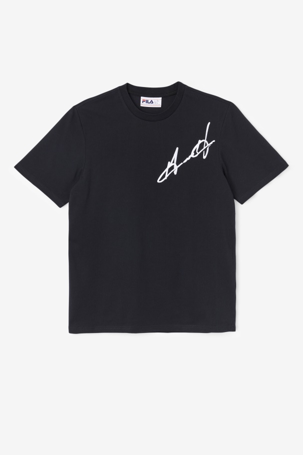 Grant Hill Cormac Tee Black Fila
