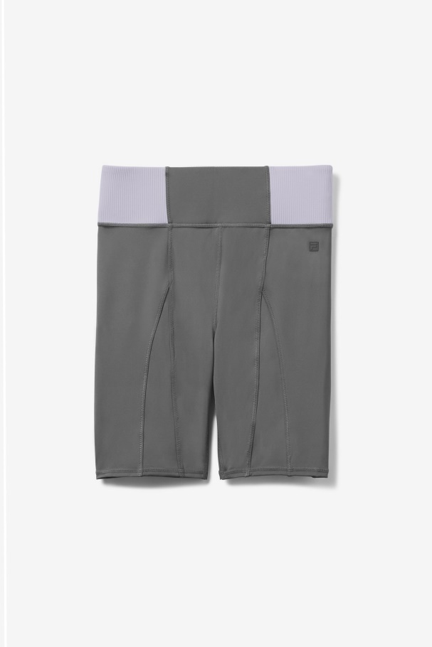 Forza 8" Texture Bike Short Fila Gargoyle/Lavender Blue