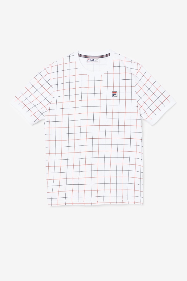 Fila Branco/vermelho/marinha Casbian Crew