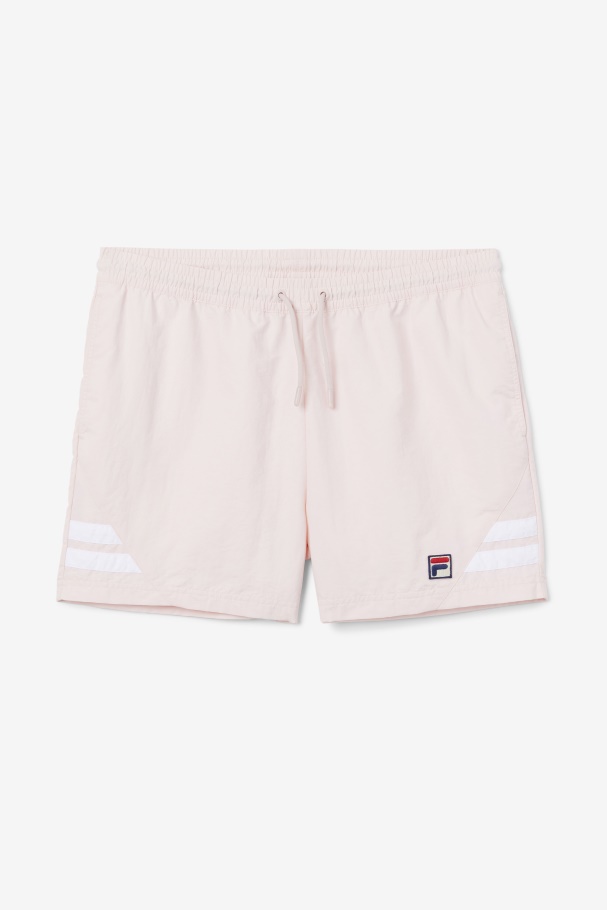 Short De Natação Rosa/branco Fila Vantage