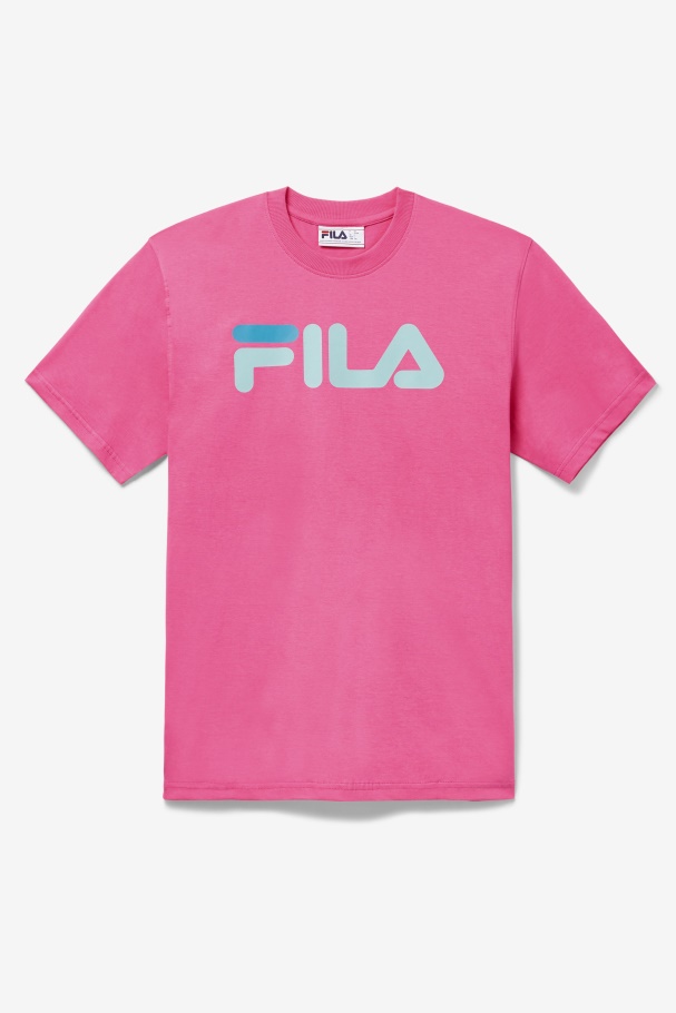 T-shirt Masculina águia Fila Carmine Rose
