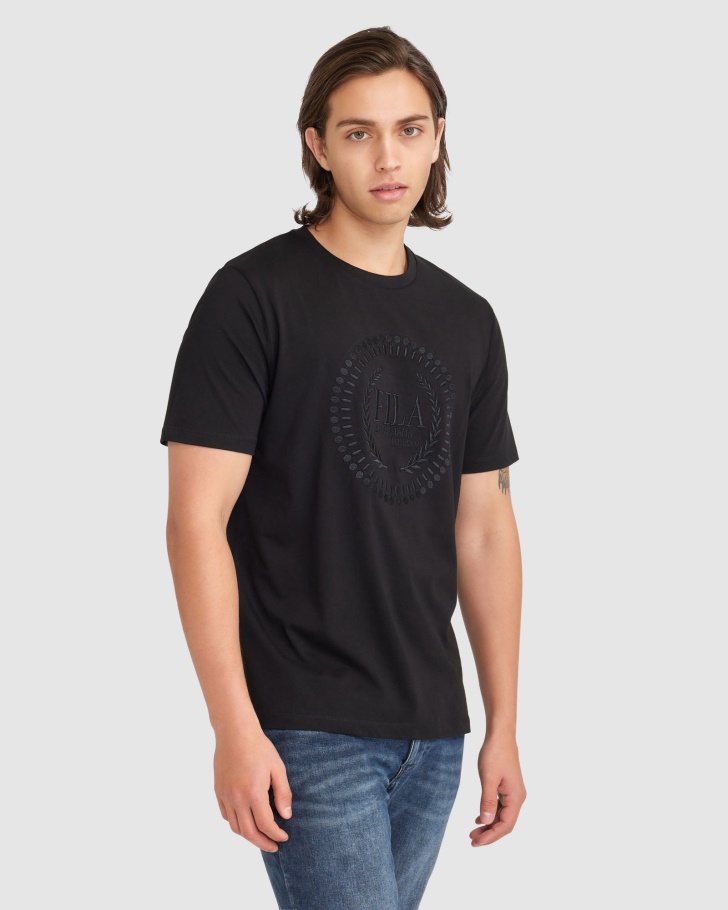 Camiseta Masculina Ravi Fila Preta