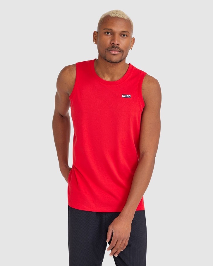 Fila Cian Tank Vermelho Para Homem