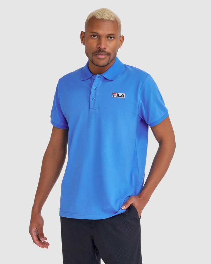 Camisa Polo Masculina Asher Super Sonic Fila