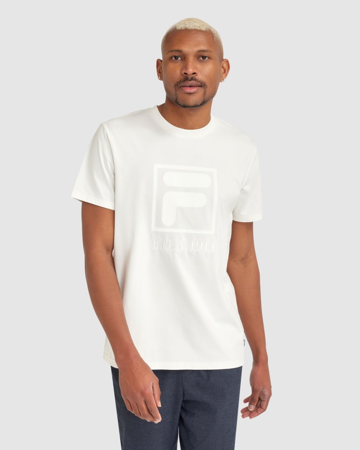 Camiseta Sahand Masculino Fila Branca