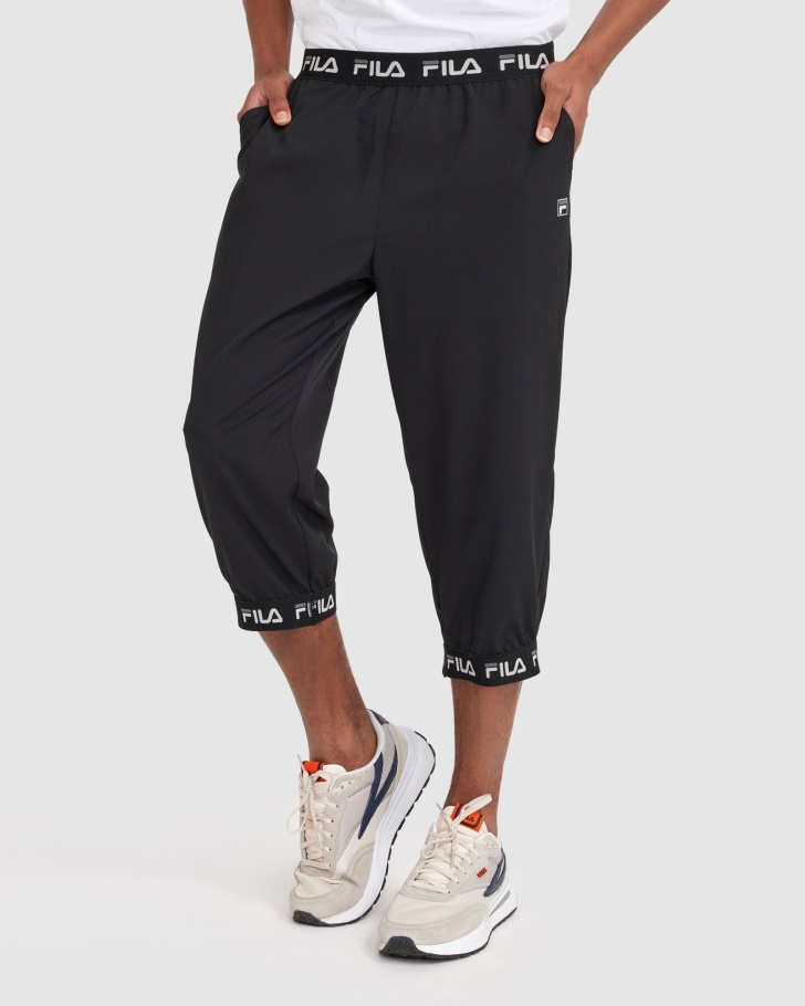 Calça Masculina Wade 3/4 Preta Fila