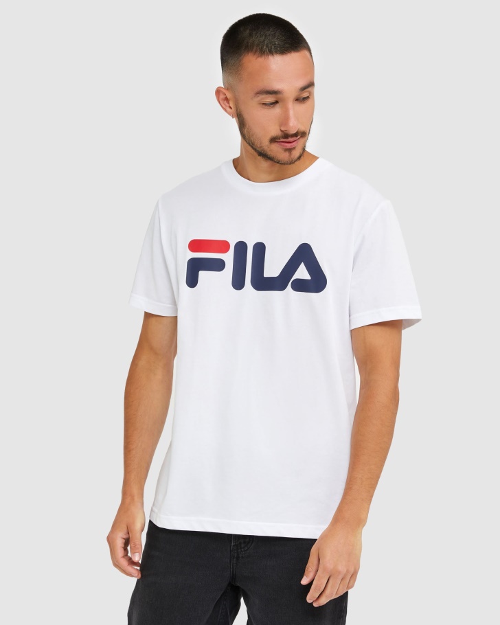 Camiseta Unissex Clássica Branca Fila