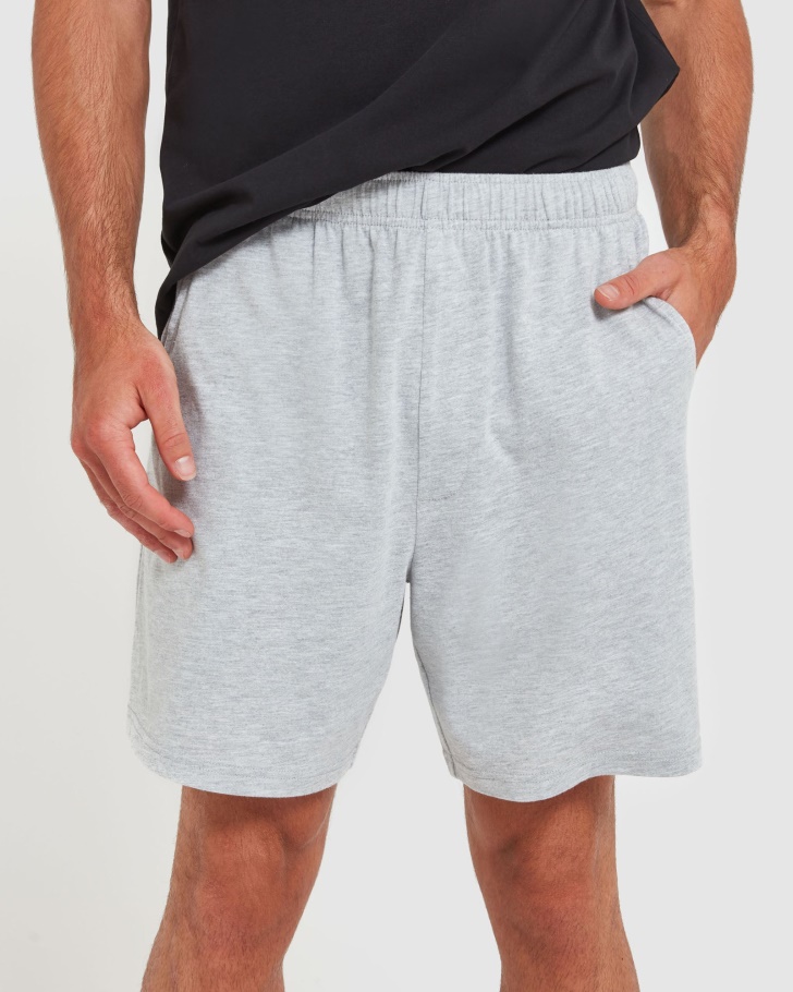 Shorts De Jérsei Clássico Masculino Fila Marle Prata