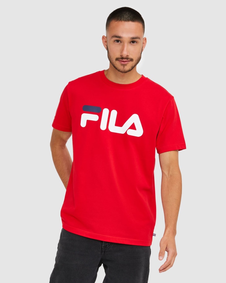 Camiseta Unissex Clássica Vermelha Fila
