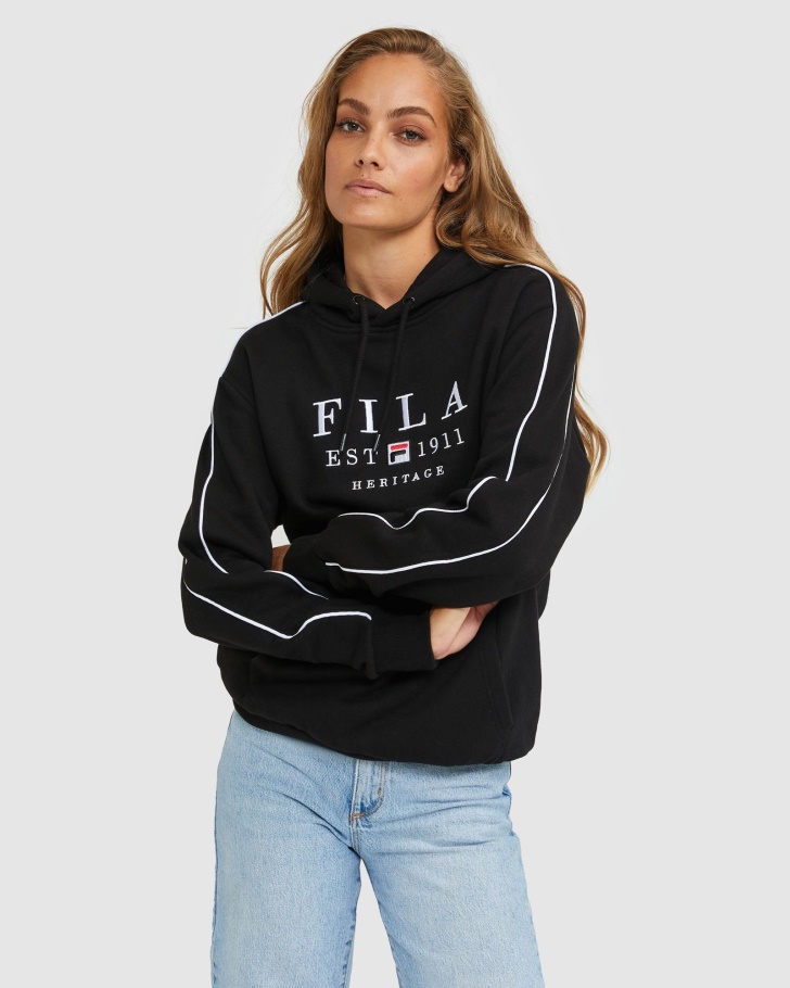 Capuz Fila Preto Unissex