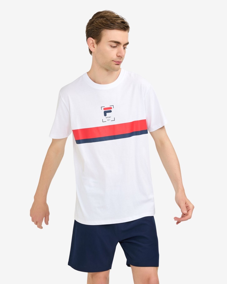 Roger Camiseta Fila Branca