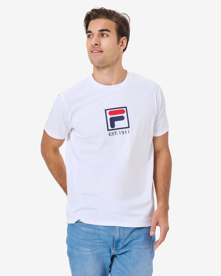 Fila Unissex Alto 2.0 Camiseta Branca