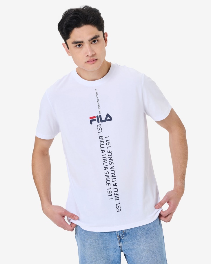 Camiseta Branca Fila Gunnar