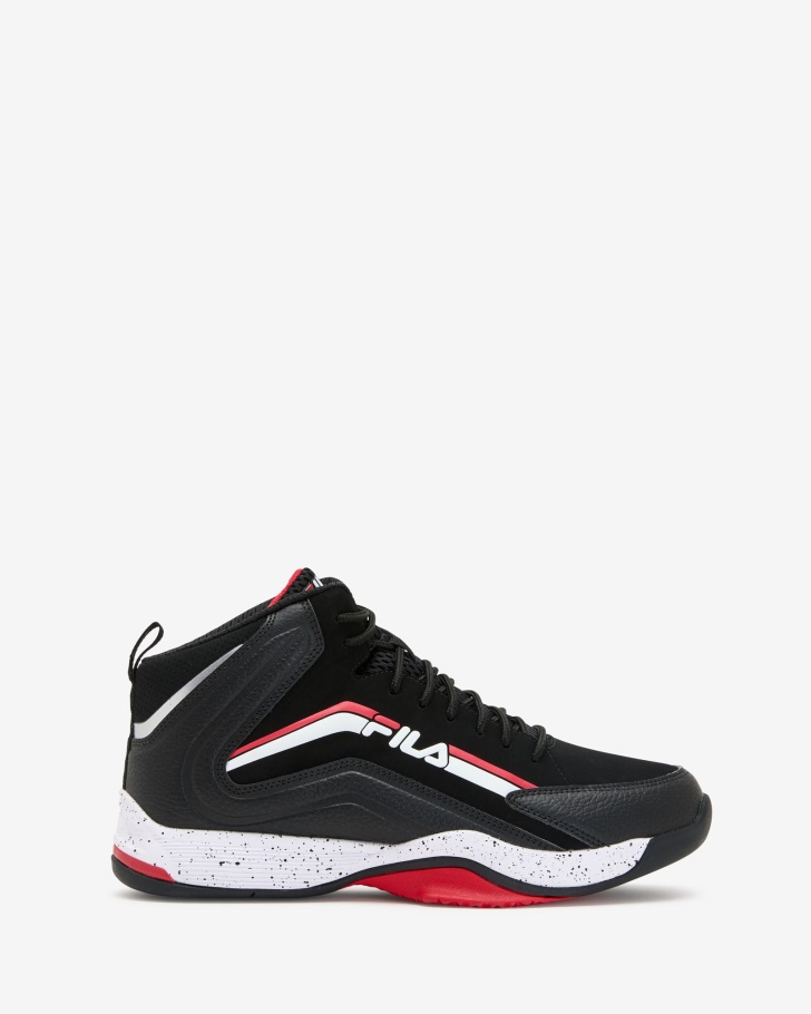 Spitfire Masculino Fila Evo Preto/branco/vermelho