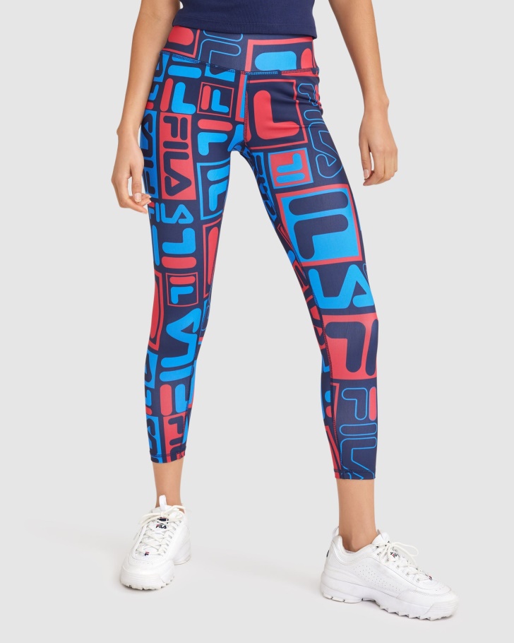 Meias Femininas Fila Anja New Marinho