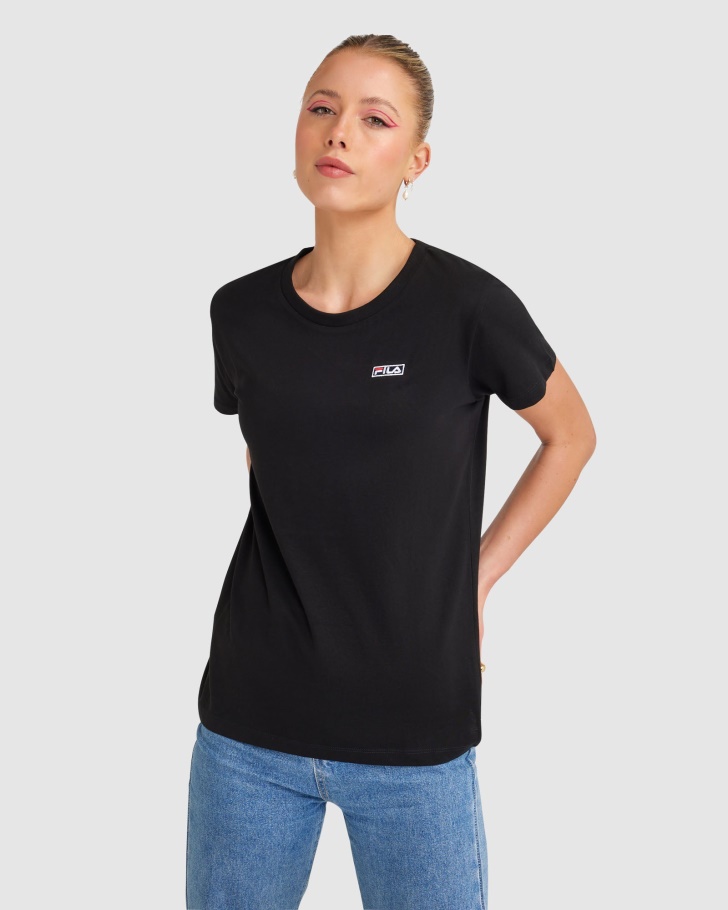 Camiseta Feminina Imogen Preta Fila