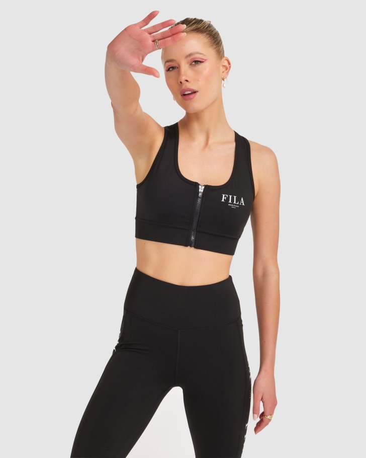 Sutiã Elektra Feminino Fila Preto