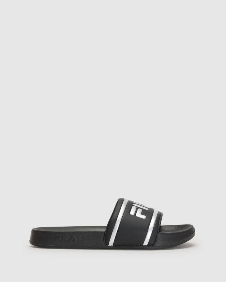 Amalfi Slide Feminino Preto/prata Fila