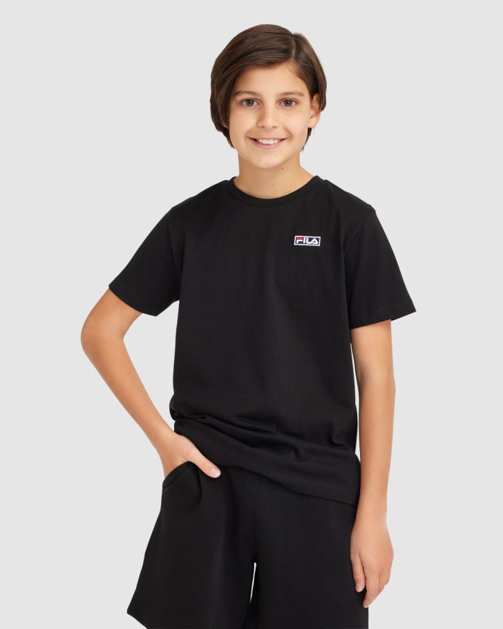 Camiseta Fila Kid's Parker Preta