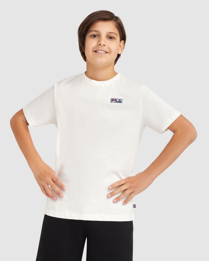 Camiseta Branca Fila Kid's Parker