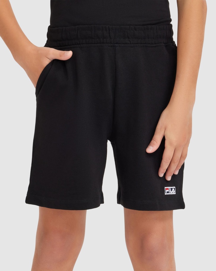 Short Parker Infantil Fila Preto
